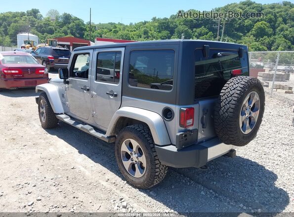 1C4BJWEG8GL137209 2016 JEEP WRANGLER UNLIMITED Silver Հետևի ձախ