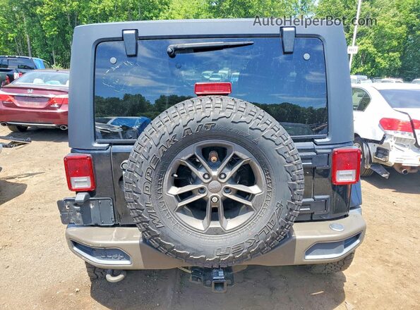 1C4BJWEG8GL276451 2016 JEEP WRANGLER Black უკანა ხედი