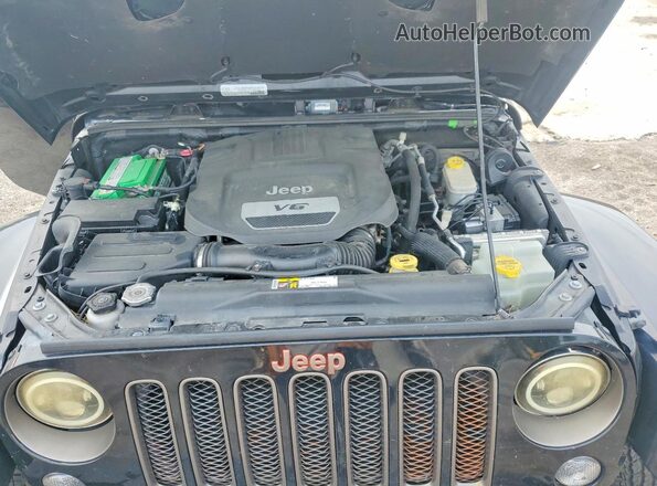 1C4BJWEG8GL319895 2016 JEEP WRANGLER Black უკანა სალონის ხედი