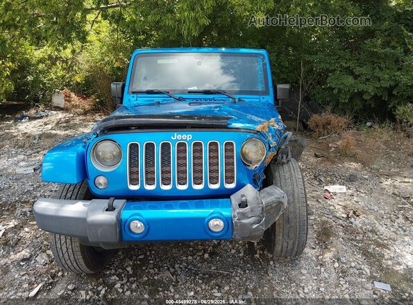1C4BJWEG9GL310543 2016 JEEP WRANGLER UNLIMITED Blue Vista del cuadro de instrumentos