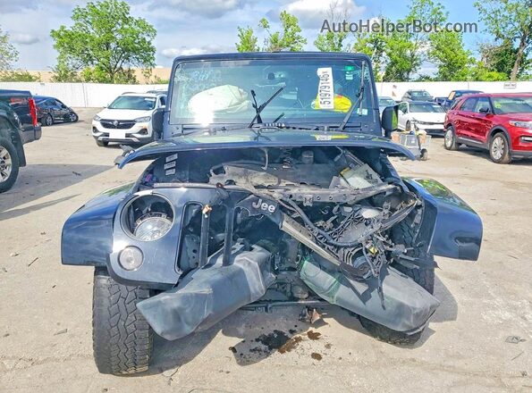 1C4BJWEG9JL874183 2018 JEEP WRANGLER Черный Вид спереди