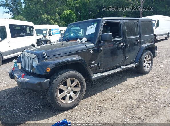 1C4BJWEGXGL198545 2016 JEEP WRANGLER UNLIMITED Черный Передняя левая четверть