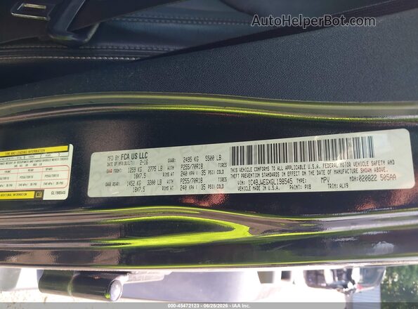 1C4BJWEGXGL198545 2016 JEEP WRANGLER UNLIMITED Черный Вид подкапотного пространства