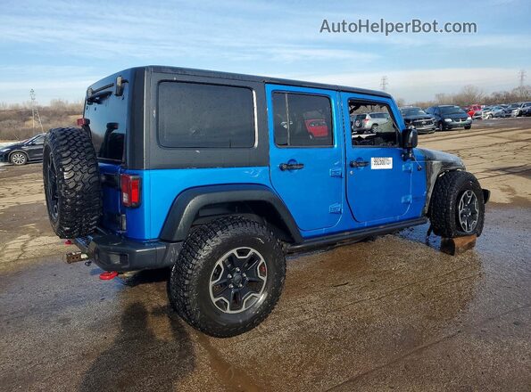 1C4BJWFG1GL102414 2016 JEEP WRANGLER Blue Հետևի աջ
