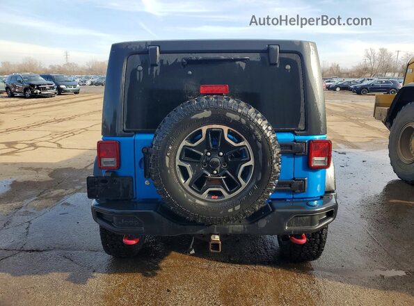 1C4BJWFG1GL102414 2016 JEEP WRANGLER Blue Հետևի տեսք