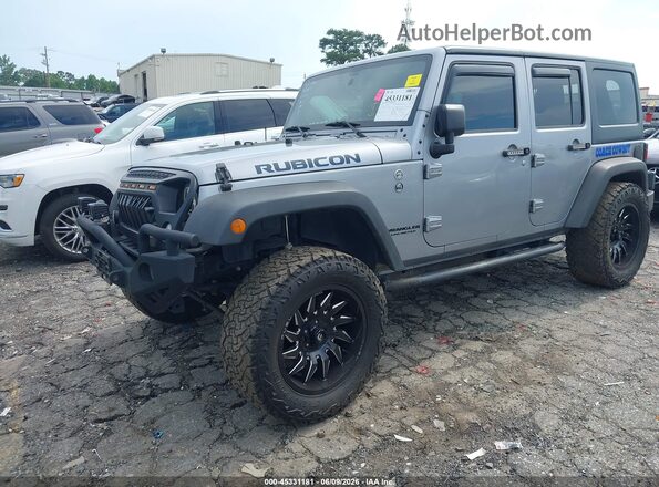 1C4BJWFG2GL231925 2016 JEEP WRANGLER UNLIMITED Gray წინა მარცხენა ხედი სამი მეოთხედიდან