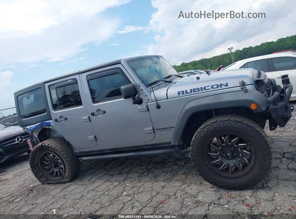 1C4BJWFG2GL231925 2016 JEEP WRANGLER UNLIMITED Gray უკანა სალონის ხედი