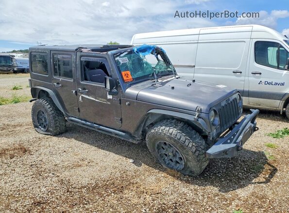 1C4BJWFG3GL188339 2016 JEEP WRANGLER Gray წინა მარჯვენა