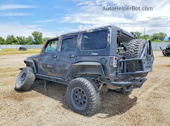 1C4BJWFG3GL188339 2016 JEEP WRANGLER Gray უკანა მარცხენა