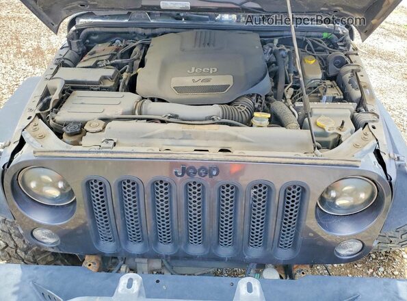 1C4BJWFG3GL188339 2016 JEEP WRANGLER Gray უკანა სალონის ხედი