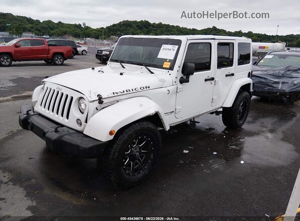 1C4BJWFG6JL832858 2018 JEEP WRANGLER White Vista tres cuartos delantera izquierda