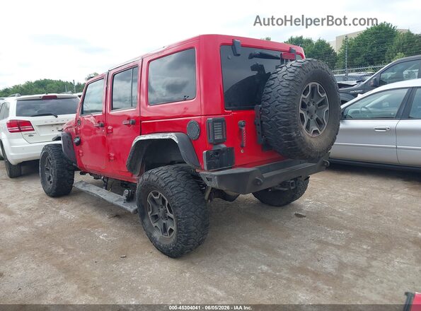 1C4BJWFG7HL511308 2017 JEEP WRANGLER UNLIMITED Red Rear left