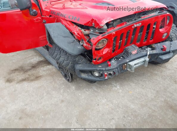 1C4BJWFG7HL511308 2017 JEEP WRANGLER UNLIMITED Red Front view