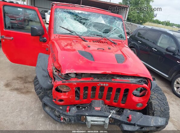 1C4BJWFG7HL511308 2017 JEEP WRANGLER UNLIMITED Red Rear interior view