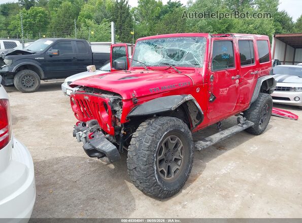 1C4BJWFG7HL511308 2017 JEEP WRANGLER UNLIMITED Red Front left