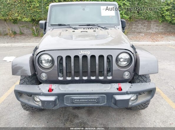 1C4BJWFG9GL227029 2016 JEEP WRANGLER UNLIMITED Gray წინა ხედი