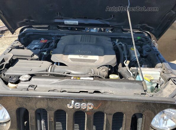 1C4BJWFGXGL298109 2016 JEEP WRANGLER Black Սալոնի հետևի տեսք