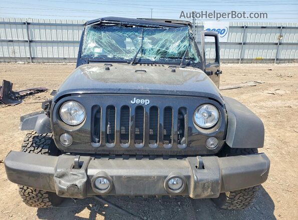 1C4BJWFGXGL298109 2016 JEEP WRANGLER Black Դիմացի տեսք
