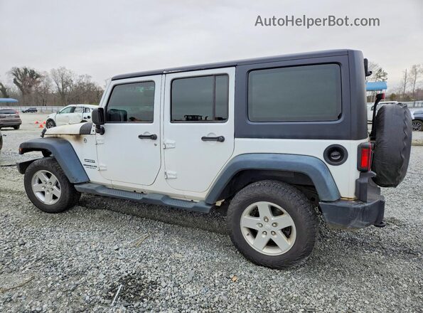 1C4BJWKG9GL185077 2016 JEEP WRANGLER White Rear left