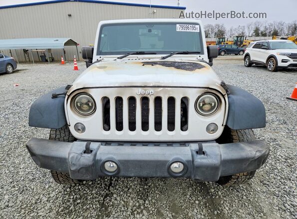 1C4BJWKG9GL185077 2016 JEEP WRANGLER White Front view