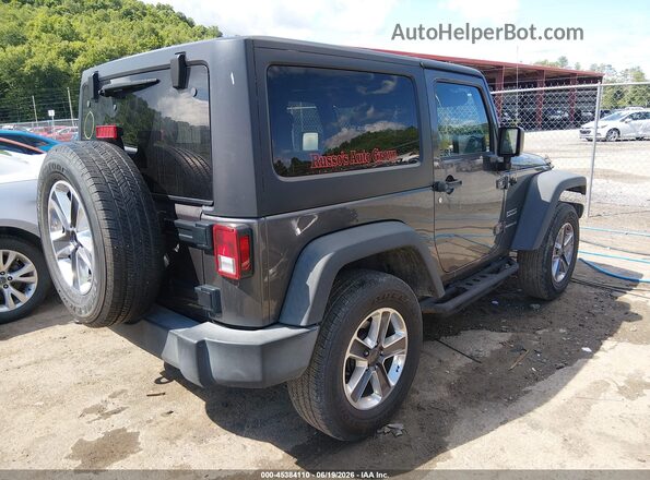 1C4GJWAG2GL183310 2016 JEEP WRANGLER Gray Rear right