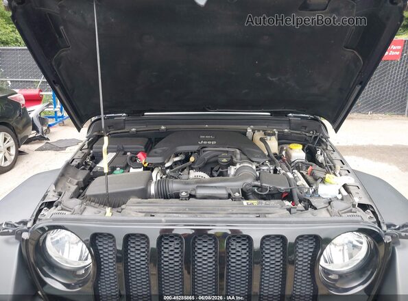 1C4GJXAG3KW536716 2019 JEEP WRANGLER Black Rear view