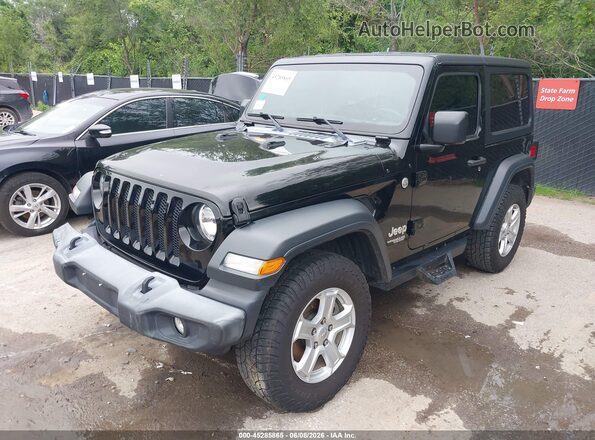 1C4GJXAG3KW536716 2019 JEEP WRANGLER Black Front left