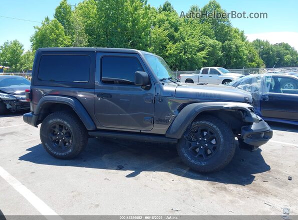1C4GJXAN0MW722201 2021 JEEP WRANGLER Black Սալոնի հետևի տեսք