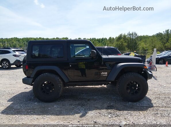 1C4GJXAN8LW227159 2020 JEEP WRANGLER Black Rear interior view