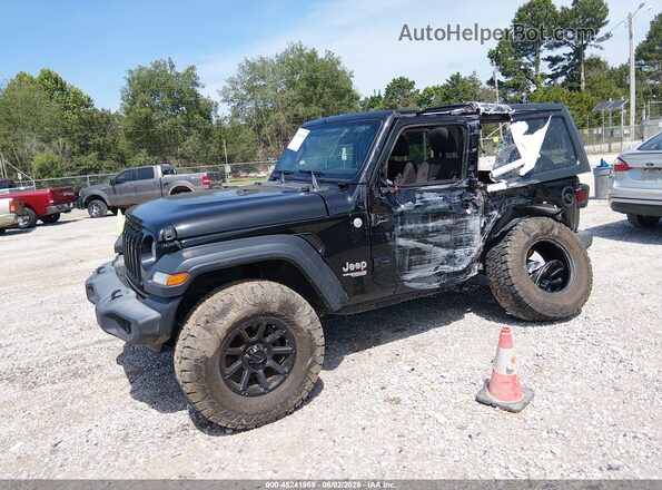1C4GJXAN8LW227159 2020 JEEP WRANGLER Black Front left