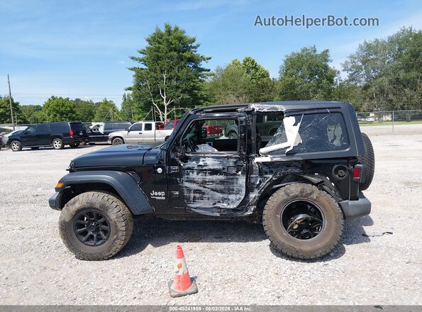 1C4GJXAN8LW227159 2020 JEEP WRANGLER Black 360 interior view