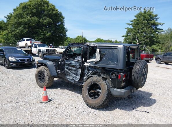 1C4GJXAN8LW227159 2020 JEEP WRANGLER Black Rear left