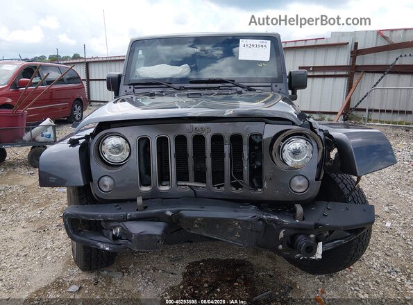 1C4HJWDG0JL871250 2018 JEEP WRANGLER Gray Вид щитка приладів