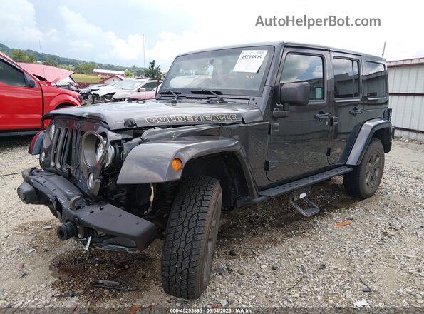 1C4HJWDG0JL871250 2018 JEEP WRANGLER Gray Передня ліва чверть