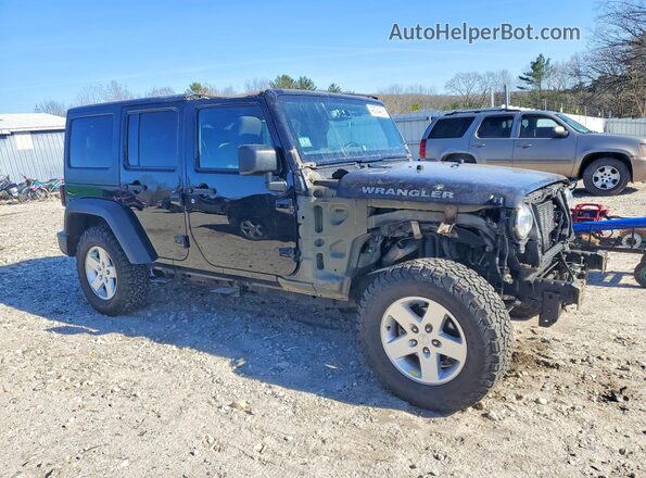 1C4HJWDG1HL646748 2017 JEEP WRANGLER Black Передня права чверть