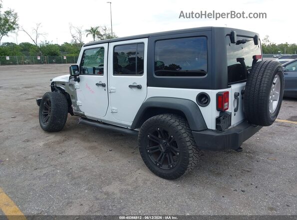 1C4HJWDG3HL714290 2017 JEEP WRANGLER UNLIMITED White Trasero izquierdo