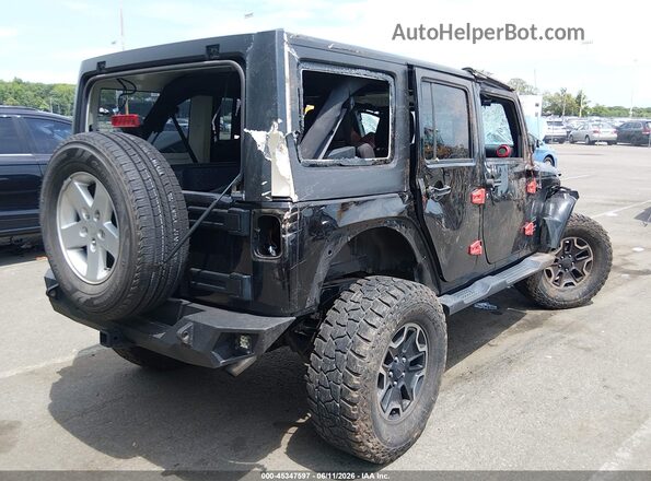 1C4HJWDG4HL671465 2017 JEEP WRANGLER UNLIMITED Black Tył prawy