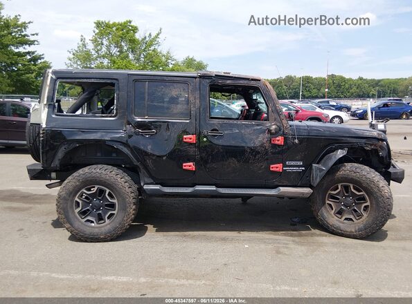 1C4HJWDG4HL671465 2017 JEEP WRANGLER UNLIMITED Black Widok wnętrza z tyłu