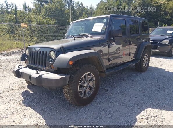 1C4HJWDG5GL236159 2016 JEEP WRANGLER UNLIMITED Серый Передняя левая четверть