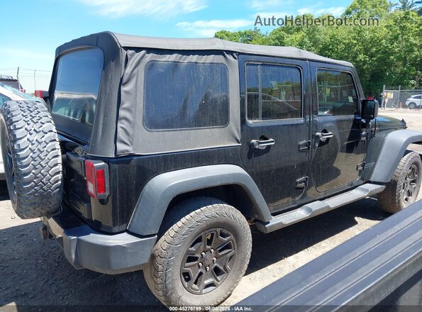 1C4HJWDG8JL867107 2018 JEEP WRANGLER Черный Задняя правая четверть