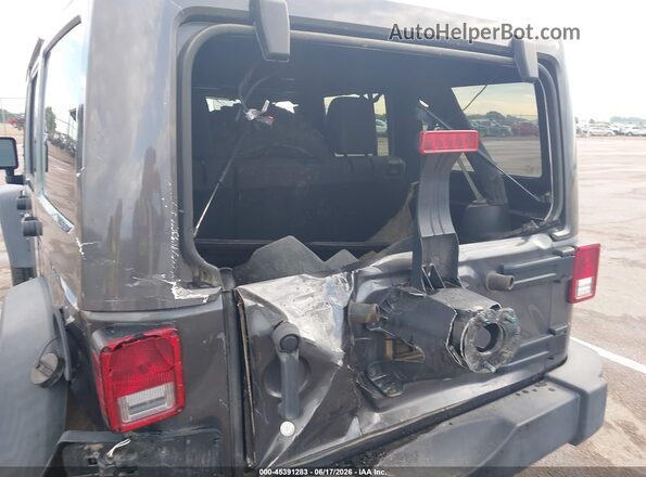1C4HJWFG7JL915760 2018 JEEP WRANGLER Gray Widok z przodu