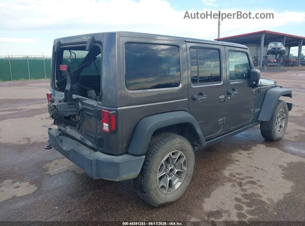 1C4HJWFG7JL915760 2018 JEEP WRANGLER Gray Tył prawy