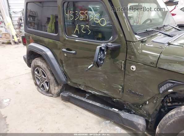 1C4HJXAG2PW602555 2023 JEEP WRANGLER Green 