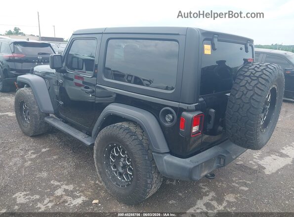 1C4HJXAG5PW688346 2023 JEEP WRANGLER Черный Задняя левая четверть