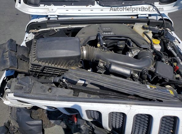 1C4HJXCG2MW559375 2021 JEEP WRANGLER White Вид підкапотного простору