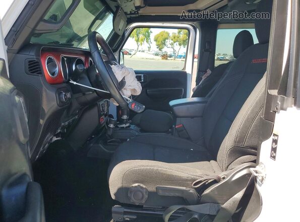 1C4HJXCG2MW559375 2021 JEEP WRANGLER White Вид салону спереду