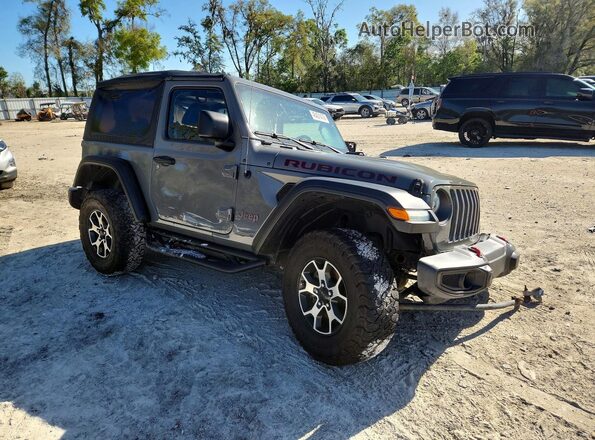 1C4HJXCG5LW237912 2020 JEEP WRANGLER Gray Delantero derecho