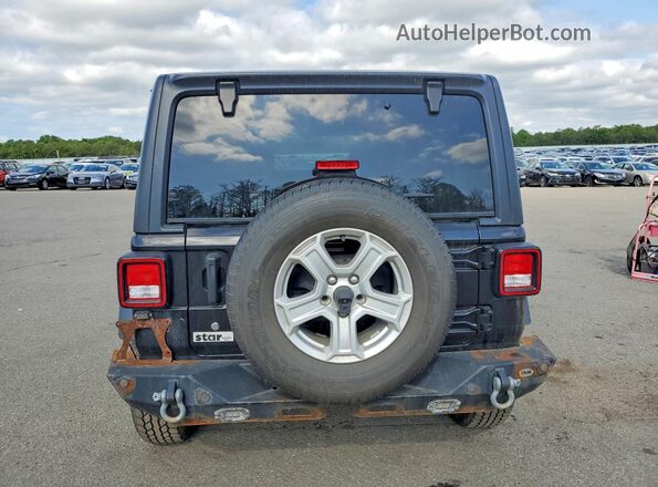 1C4HJXDG0JW284292 2018 JEEP WRANGLER Black Rear view