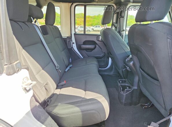 1C4HJXDG0KW529853 2019 JEEP WRANGLER White უკანა სავარძლების ხედი