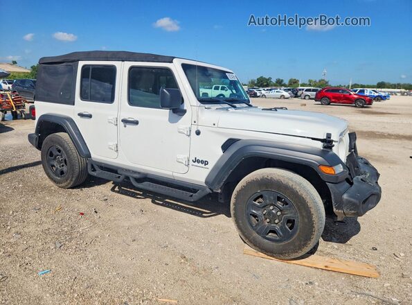 1C4HJXDG0PW539502 2023 JEEP WRANGLER White წინა მარჯვენა